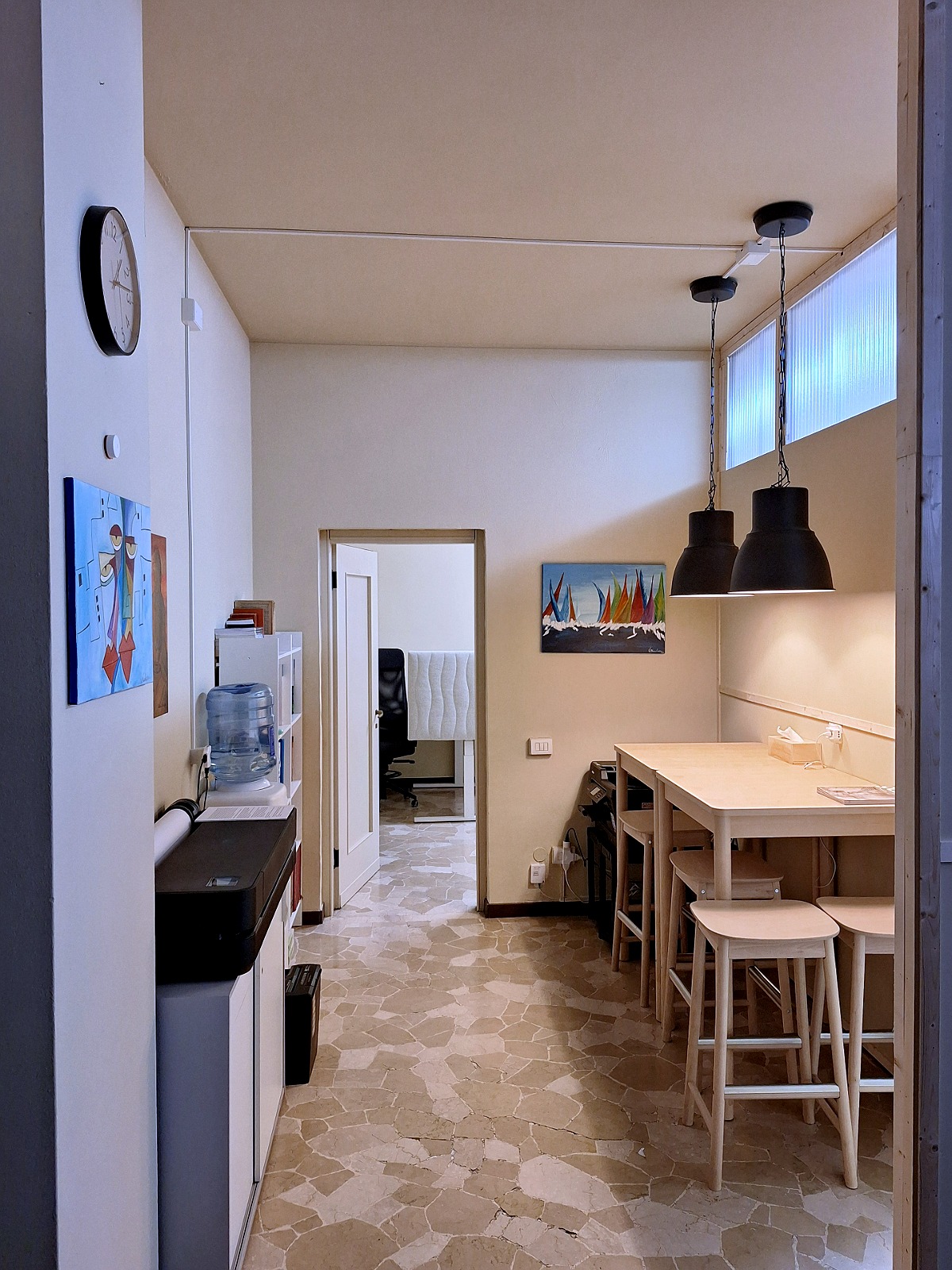 Area break SLAB.coworking — spazio di lavoro professionale a Milano